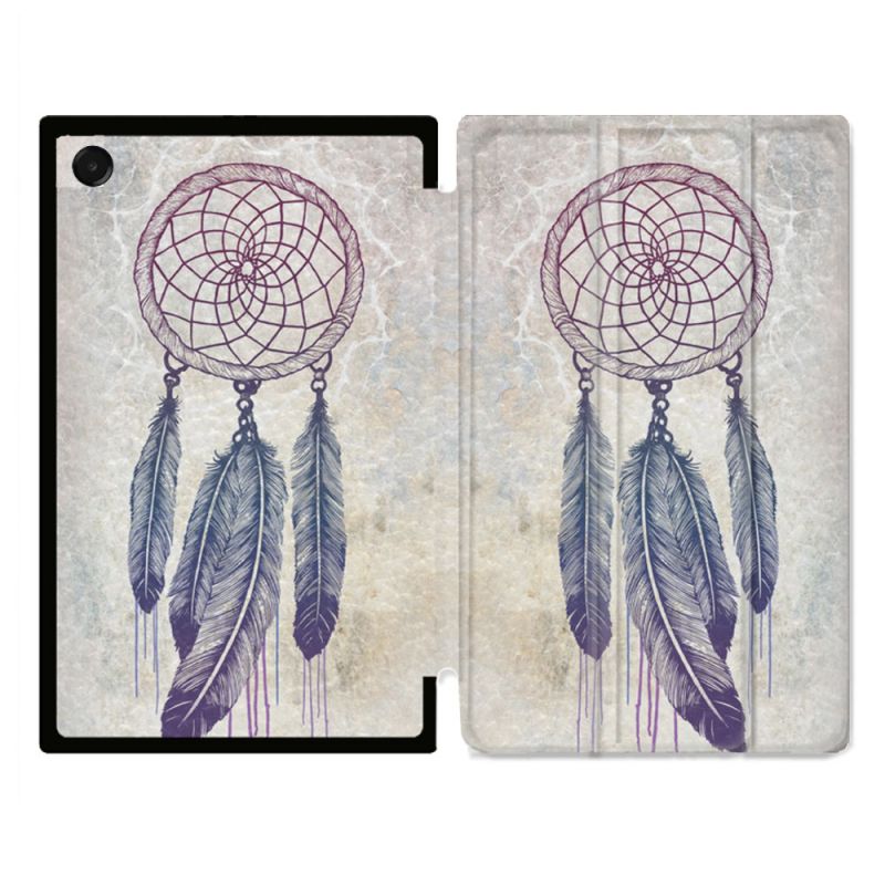 Coque Renforcée Pour Galaxy Tab A11 Plus Zen Attrape Reve Blanc