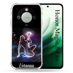 Coque Renforcée Pour Honor Magic 8 Lite 5G Signe Zodiaque 2 Verseau