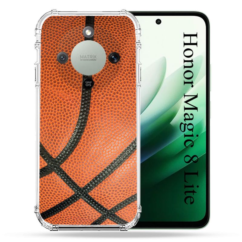 Coque Renforcée Pour Honor Magic 8 Lite 5G Sport Ballon Basket