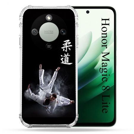 Coque Renforcée Pour Honor Magic 8 Lite 5G Sport Judo Noir