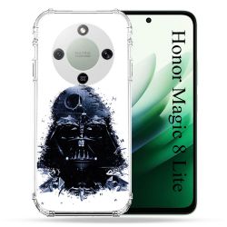Coque Renforcée Pour Honor Magic 8 Lite 5G Star Wars - Dark Vador Blanc