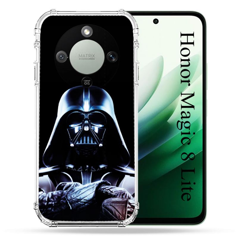 Coque Renforcée Pour Honor Magic 8 Lite 5G Star Wars - Dark Vador Noir