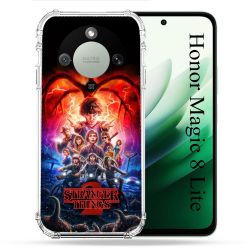 Coque Renforcée Pour Honor Magic 8 Lite 5G Stranger Things Affiche 2