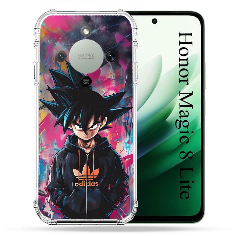 Coque Renforcée Pour Honor Magic 8 Lite 5G Street Art Sangoku