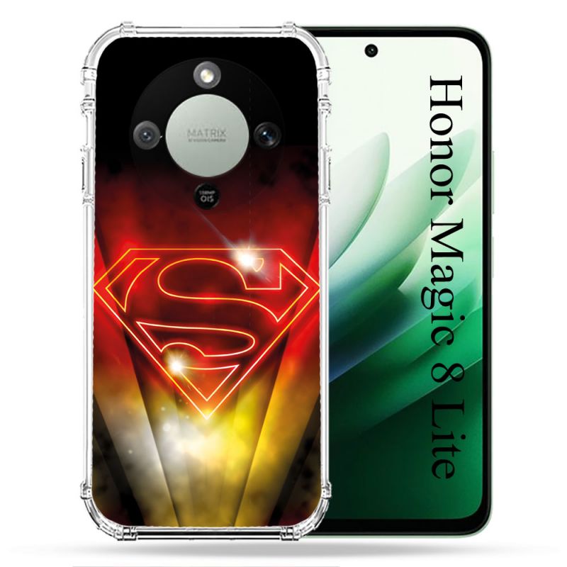 Coque Renforcée Pour Honor Magic 8 Lite 5G Superman Logo