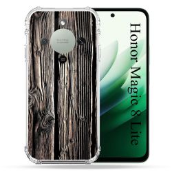 Coque Renforcée Pour Honor Magic 8 Lite 5G Texture Bois