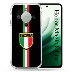 Coque Renforcée Pour Honor Magic 8 Lite 5G Voyage Italie 3 Noir