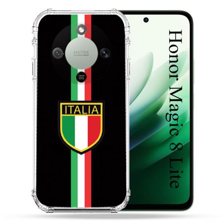 Coque Renforcée Pour Honor Magic 8 Lite 5G Voyage Italie 3 Noir