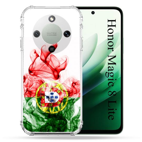 Coque Renforcée Pour Honor Magic 8 Lite 5G Voyage Portugal Flamme