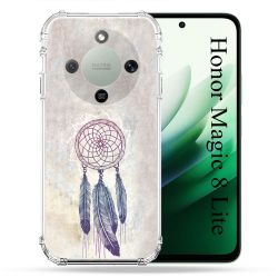 Coque Renforcée Pour Honor Magic 8 Lite 5G Zen Attrape Reve Blanc