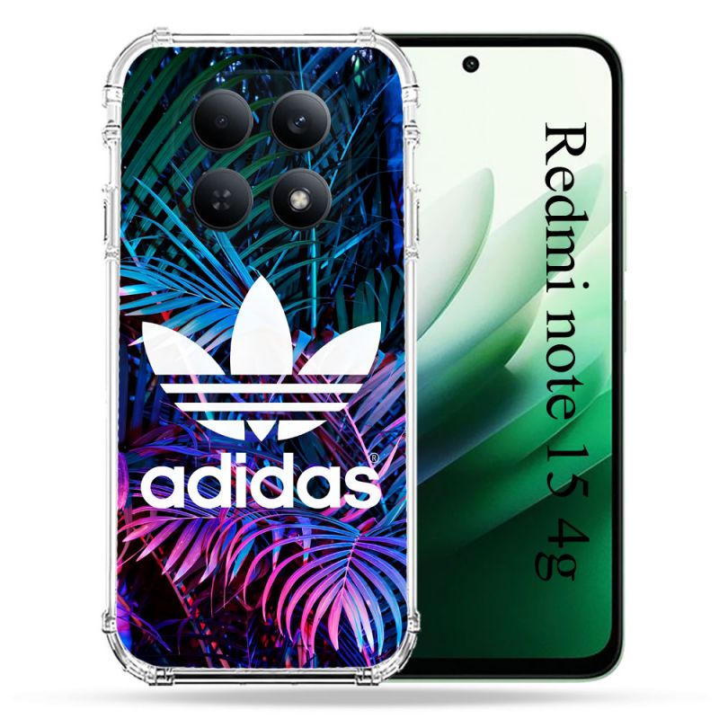 Coque Renforcée Pour Redmi Note 15 4G Adidas Palmier