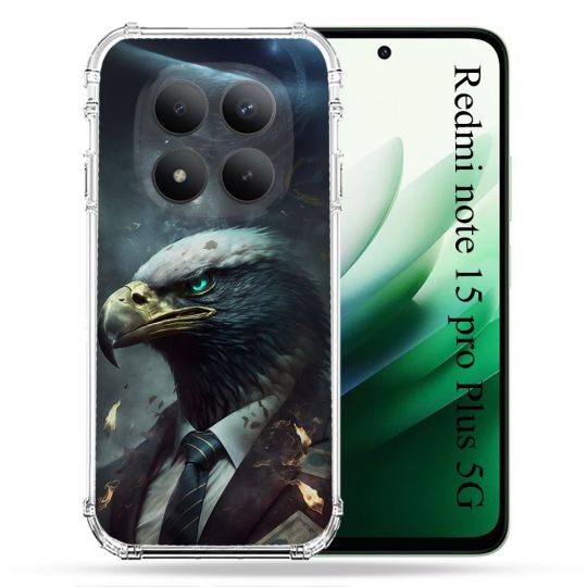 Coque Renforcée Pour Redmi Note 15 Pro Plus 5G Animal Aigle Business