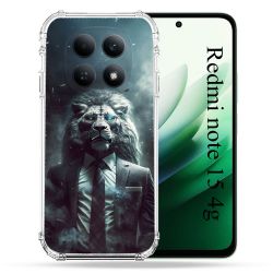 Coque Renforcée Pour Redmi Note 15 4G Animal Lion Business
