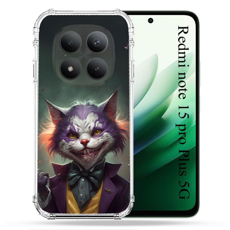 Coque Renforcée Pour Redmi Note 15 Pro Plus 5G Animal Chat Joker