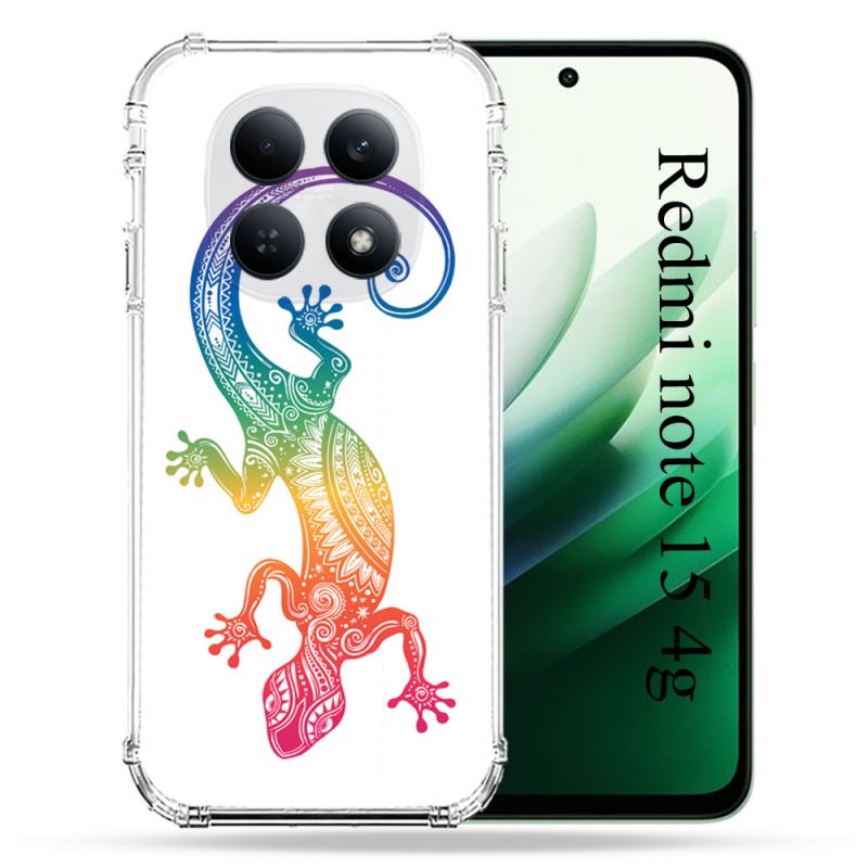 Coque Renforcée Pour Redmi Note 15 4G Animal Salamandre Color