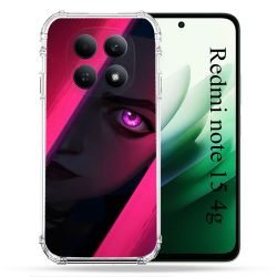 Coque Renforcée Pour Redmi Note 15 4G Arcane Jinx Rose