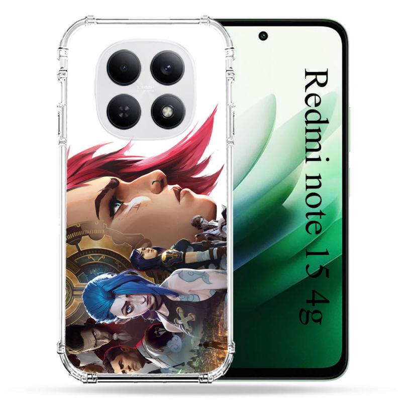 Coque Renforcée Pour Redmi Note 15 4G Arcane Jinx Sœur