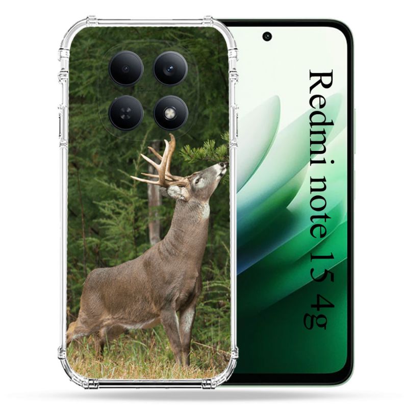 Coque Renforcée Pour Redmi Note 15 4G Chasse Cerf