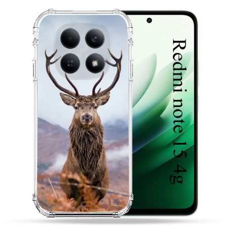 Coque Renforcée Pour Redmi Note 15 4G Chasse Chevreuil Montagne