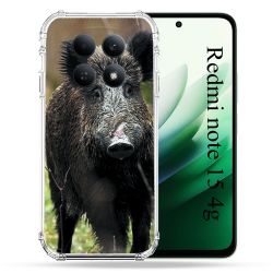 Coque Renforcée Pour Redmi Note 15 4G Chasse Sanglier bois