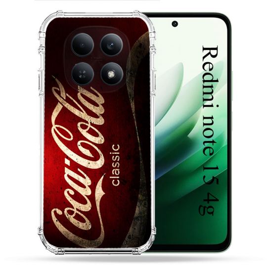 Coque Renforcée Pour Redmi Note 15 4G Coca Cola Classique