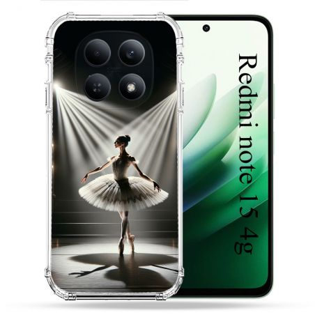 Coque Renforcée Pour Redmi Note 15 4G Danseuse Lumière
