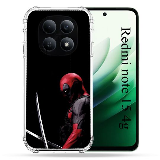 Coque Renforcée Pour Redmi Note 15 4G Deadpool Epee