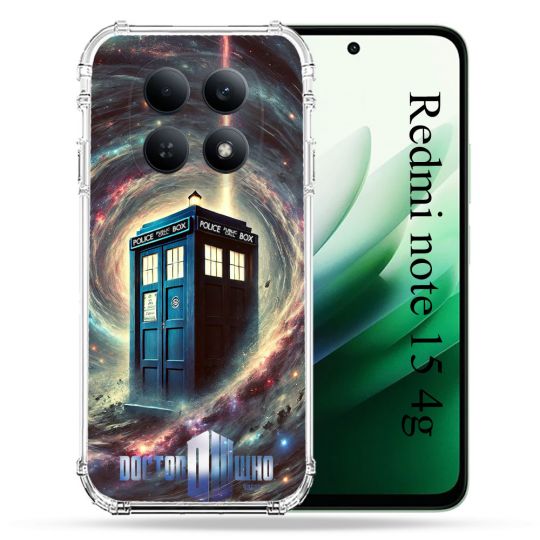 Coque Renforcée Pour Redmi Note 15 4G Dr Who Tardis Univers