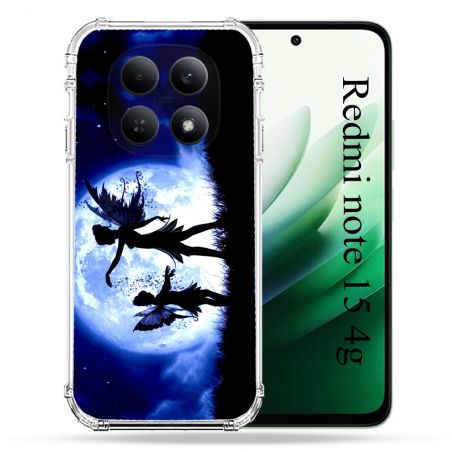 Coque Renforcée Pour Redmi Note 15 4G Fantastique Fee Lune