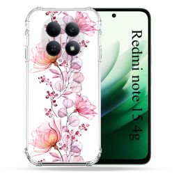 Coque Renforcée Pour Redmi Note 15 4G Fleur Eclosion