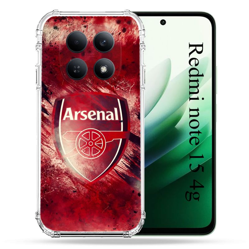 Coque Renforcée Pour Redmi Note 15 4G Foot Arsenal