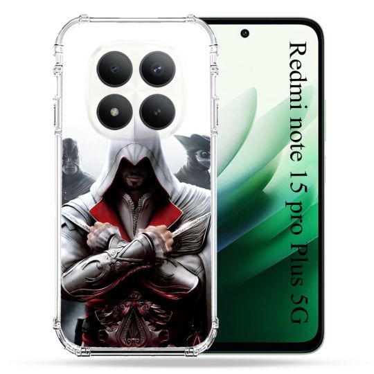 Coque Renforcée Pour Redmi Note 15 Pro Plus 5G Assassin Creed Mask