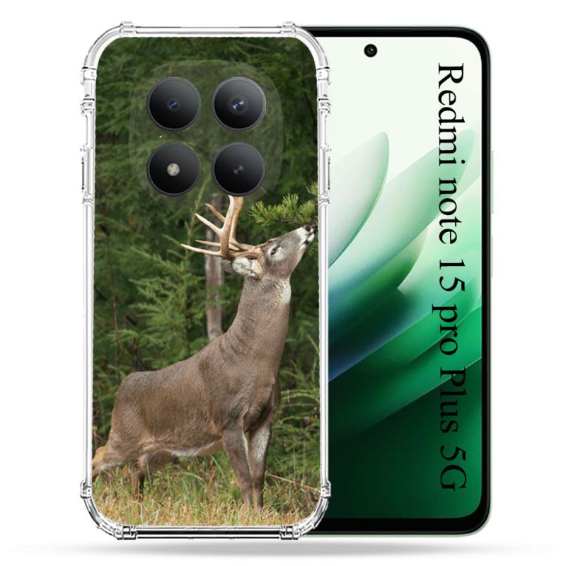 Coque Renforcée Pour Redmi Note 15 Pro Plus 5G Chasse Cerf