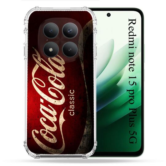 Coque Renforcée Pour Redmi Note 15 Pro Plus 5G Coca Cola Classique