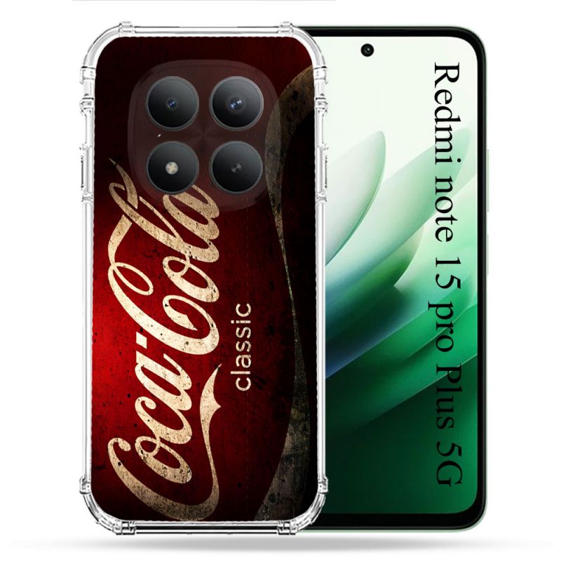 Coque Renforcée Pour Redmi Note 15 Pro Plus 5G Coca Cola Classique