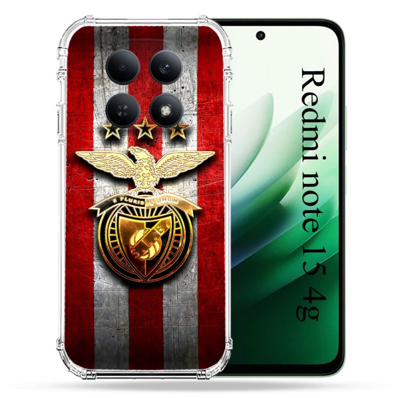 Coque Renforcée Pour Redmi Note 15 4G Foot Benfica