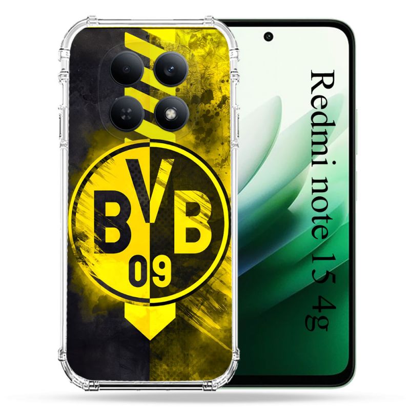 Coque Renforcée Pour Redmi Note 15 4G Foot Dortmund