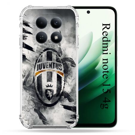 Coque Renforcée Pour Redmi Note 15 4G Foot Juventus Turin