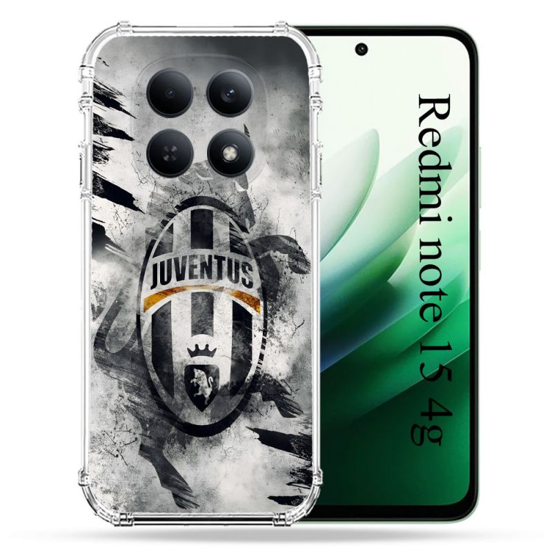 Coque Renforcée Pour Redmi Note 15 4G Foot Juventus Turin