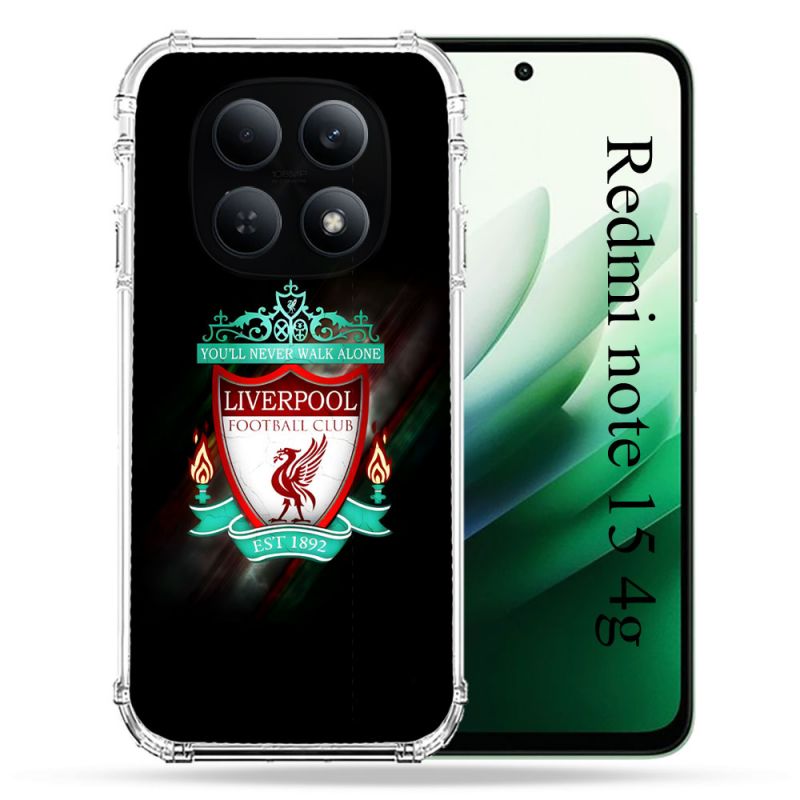 Coque Renforcée Pour Redmi Note 15 4G Foot Liverpool