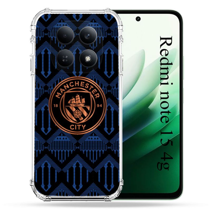 Coque Renforcée Pour Redmi Note 15 4G Foot Manchester City