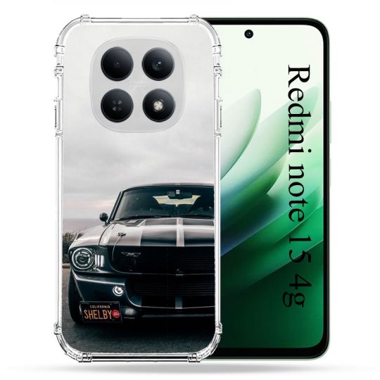 Coque Renforcée Pour Redmi Note 15 4G Ford Mustang GT500 Vintage