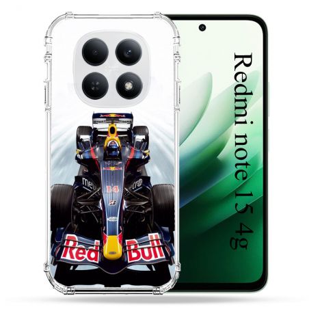 Coque Renforcée Pour Redmi Note 15 4G Formule 1 F1 Red Bull
