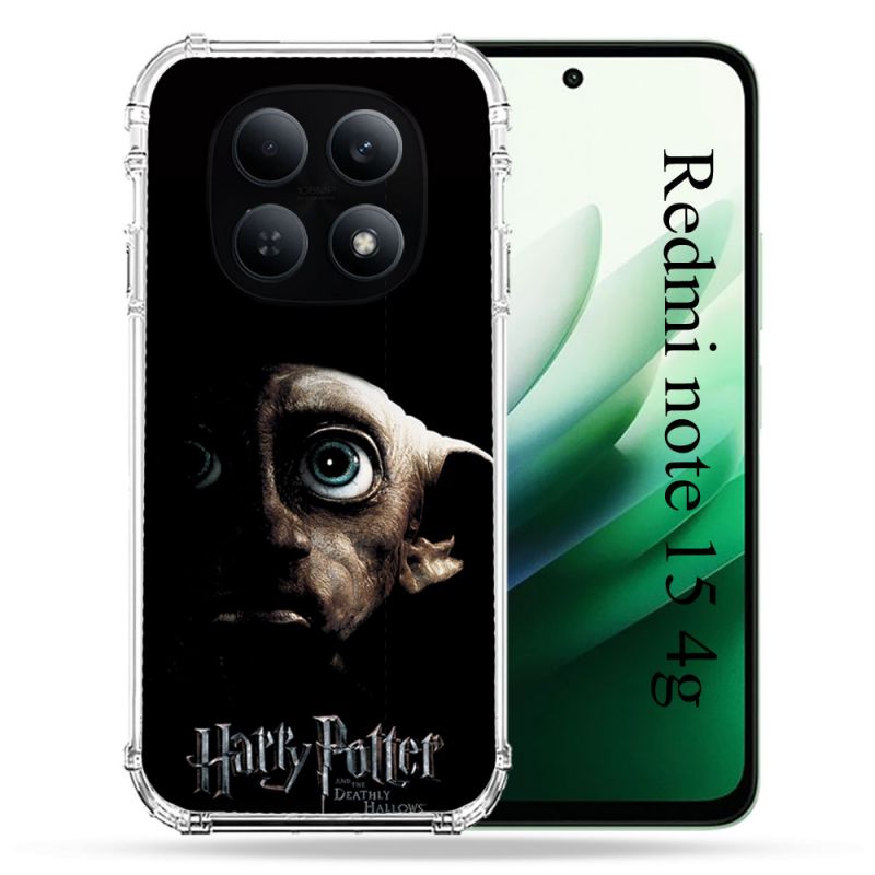 Coque Renforcée Pour Redmi Note 15 4G Harry Potter Hollows Dobby