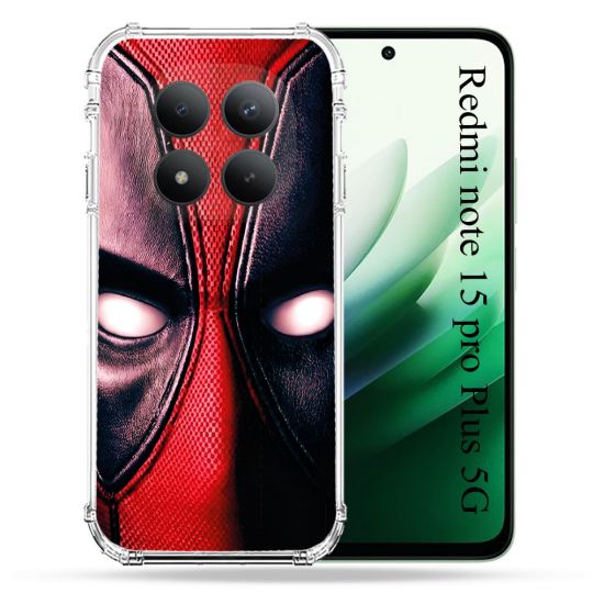 Coque Renforcée Pour Redmi Note 15 Pro Plus 5G Deadpool Yeux