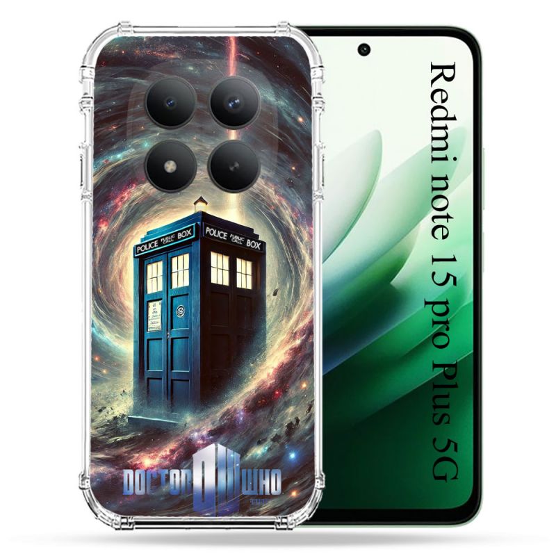 Coque Renforcée Pour Redmi Note 15 Pro Plus 5G Dr Who Tardis Univers
