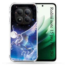 Coque Renforcée Pour Redmi Note 15 Pro Plus 5G Fantastique Licorne Céleste
