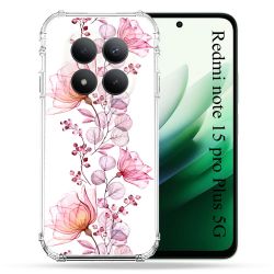 Coque Renforcée Pour Redmi Note 15 Pro Plus 5G Fleur Eclosion
