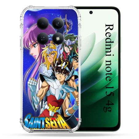 Coque Renforcée Pour Redmi Note 15 4G Les Chevaliers Du Zodiaque