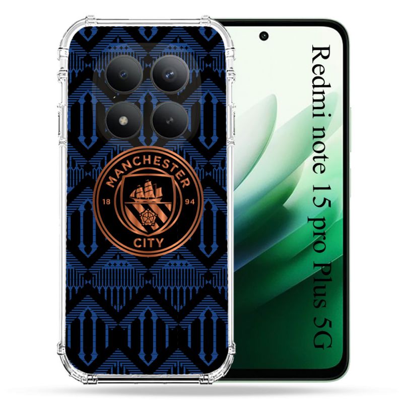 Coque Renforcée Pour Redmi Note 15 Pro Plus 5G Foot Manchester City